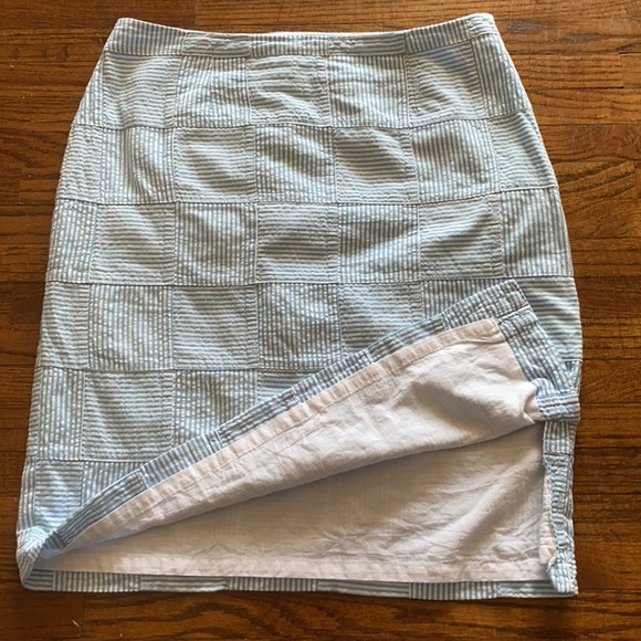 Cape Madras• seersucker skirt - Picture 4 of 7